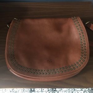 Hogan Camel Handbag - long strap